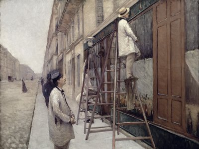The Painters, 1877 by Gustave Caillebotte